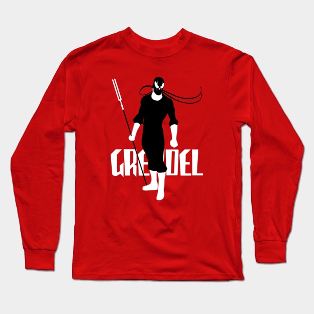 GRENDEL - Full body Long Sleeve T-Shirt by ROBZILLA